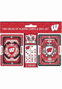Wisconsin Badgers 2pk Dice Set Game