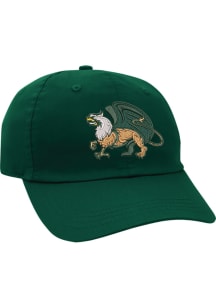 William & Mary Tribe Largo Adjustable Hat - Green