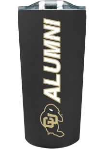Colorado Buffaloes 18oz Soft Touch Alumni Stainless Steel Tumbler - Black