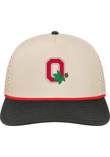 Ohio State Buckeyes Cut Above Adjustable Hat - Ivory