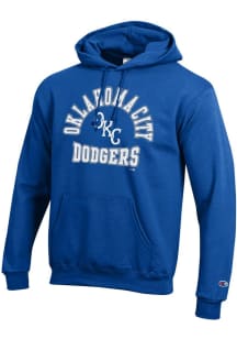 Champion Oklahoma City Dodgers Mens Blue Powerblend Long Sleeve Hoodie