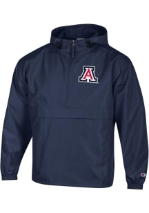 Champion Arizona Wildcats Mens Navy Blue Primary Team Logo Light Weight Jacket