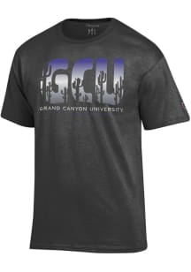 Champion Grand Canyon Antelopes Charcoal Cactus Name Short Sleeve T Shirt