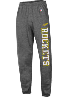 Champion Toledo Rockets Mens Charcoal Mega Print Closed Bottom Sweatpants
