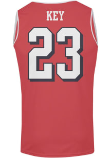 Zed Key  Champion Ohio State Buckeyes Red NIL Fashion Jersey