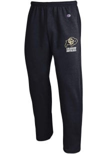 Champion Colorado Buffaloes Mens Black Primary Logo Sweatpants