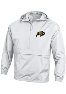 Champion Colorado Buffaloes Mens White Primary Logo Light Weight Jacket