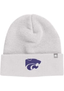 Champion K-State Wildcats White Unisex Cuff Beanie Womens Knit Hat