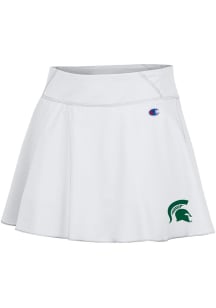 Champion Michigan State Spartans Womens White Tennis Skirt