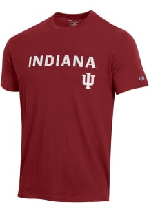 Champion Indiana Hoosiers Cardinal Stadium Shadow Short Sleeve T Shirt