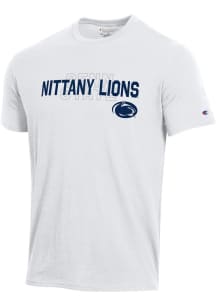 Champion Penn State Nittany Lions White Stadium Shadow Short Sleeve T Shirt