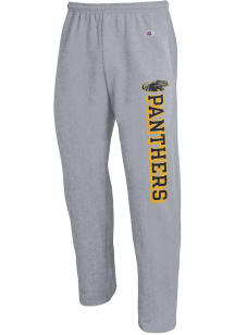 Champion Milwaukee Panthers Mens Grey Open Bottom Sweatpants