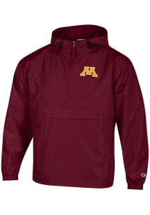 Champion Minnesota Golden Gophers Mens Maroon Primary Logo Light Weight Jacket