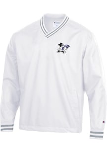 Champion K-State Wildcats Mens White Super Fan Scout Pullover Pullover Jackets