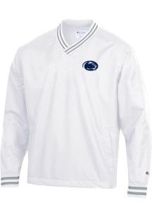 Champion Penn State Nittany Lions Mens White Super Fan Scout Pullover Pullover Jackets