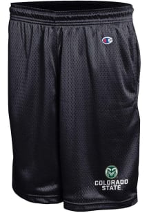 Champion Colorado State Rams Mens Black Mesh Shorts