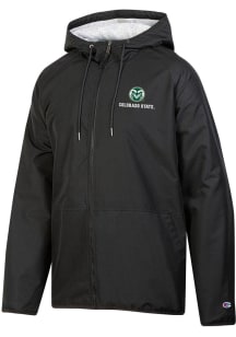 Mens Colorado State Rams Champion Mens Heavy Weight Heavyweight Jacket - Black