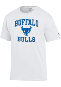 Champion Buffalo Bulls White No 1 Graphic Short Sleeve T Shirt