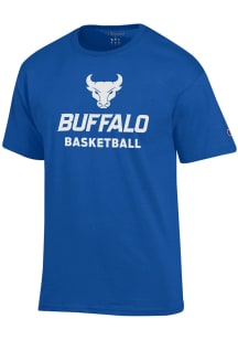 Champion Buffalo Bulls Blue Basketball Short Sleeve T Shirt