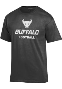 Champion Buffalo Bulls Charcoal Football Short Sleeve T Shirt