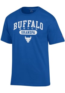Champion Buffalo Bulls Blue Grandpa Short Sleeve T Shirt