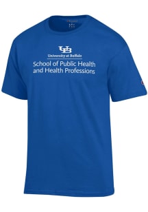 Champion Buffalo Bulls Blue College Of Public Health Short Sleeve T Shirt