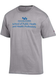 Champion Buffalo Bulls Grey College Of Public Health Short Sleeve T Shirt