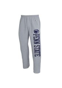 Champion Penn State Nittany Lions Mens Grey Open Bottom Sweatpants