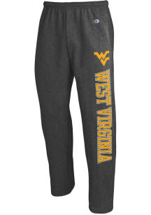 Champion West Virginia Mountaineers Mens Charcoal Mega Team Name Sweatpants
