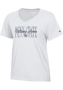 Champion Penn State Nittany Lions Womens White Core Short Sleeve T-Shirt