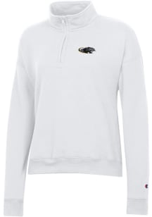 Champion Milwaukee Panthers Womens White Powerblend Qtr Zip