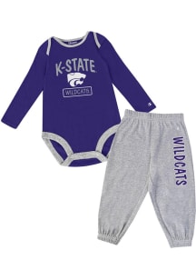 Champion K-State Wildcats Infant Purple Top and Bottom Set Top and Bottom