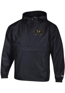 Champion Colorado Buffaloes Mens Black Vault Logo Light Weight Jacket