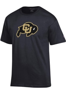 Champion Colorado Buffaloes Black Primary Logo Short Sleeve T Shirt