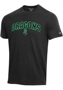 Champion Dayton Dragons Black Arch Mascot Short Sleeve T Shirt