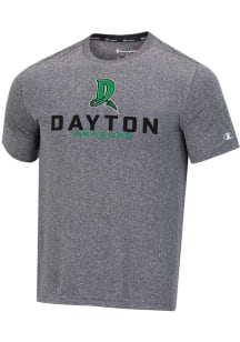 Champion Dayton Dragons Grey Heathered Impact Short Sleeve T Shirt