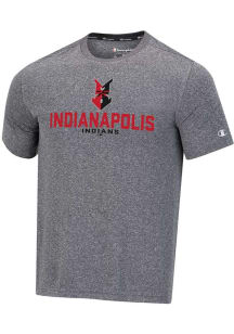 Champion Indianapolis Indians Grey Heathered Impact Short Sleeve T Shirt