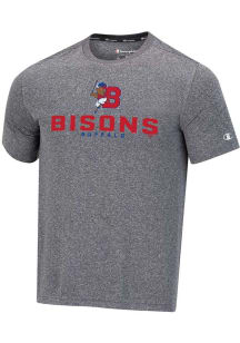 Champion Buffalo Bisons Grey Heathered Impact Short Sleeve T Shirt