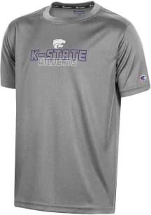 Champion K-State Wildcats Youth Purple Impact Short Sleeve T-Shirt