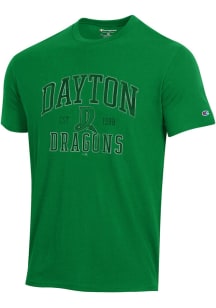 Champion Dayton Dragons Kelly Green Stadium Short Sleeve T Shirt