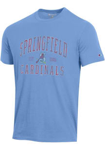 Champion Springfield Cardinals Light Blue Stadium Short Sleeve T Shirt