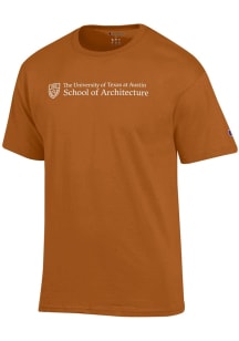 Champion Texas Longhorns Burnt Orange School of Architecture Short Sleeve T Shirt