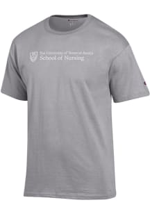 Champion Texas Longhorns Grey School of Nursing Short Sleeve T Shirt