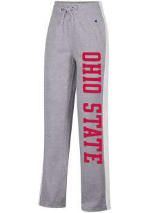 Champion Ohio State Buckeyes Womens Track Grey Sweatpants