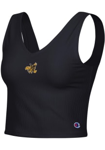 Champion Iowa Hawkeyes Womens Black Ottoman Tank Top