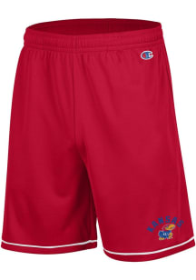 Champion Kansas Jayhawks Mens Red Stadium Higlight Shorts