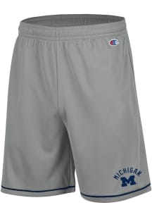 Champion Michigan Wolverines Mens Grey Stadium Higlight Shorts