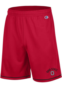Champion Ohio State Buckeyes Mens Red Stadium Higlight Shorts