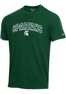 Champion Michigan State Spartans Green Stadium High Density Short Sleeve T Shirt