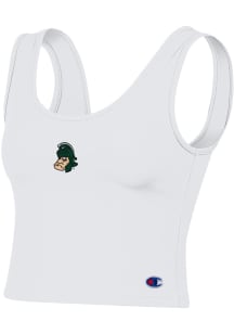 Champion Michigan State Spartans Womens White Scoop Tank Top